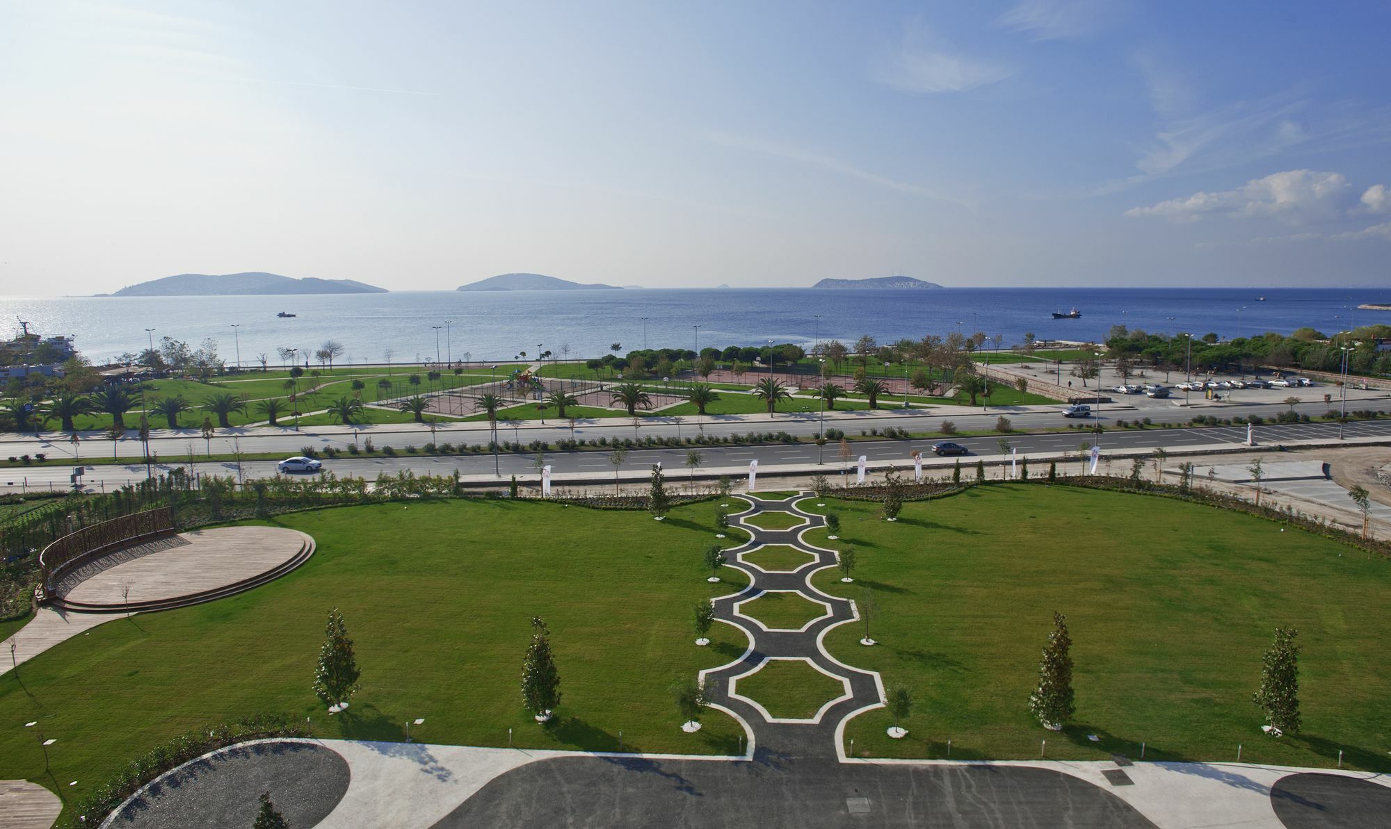 シェバヒル ホテル イスタンブール アジア エクステリア 写真 View of the campus